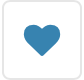 Blue heart icon indicating an item is favorited.